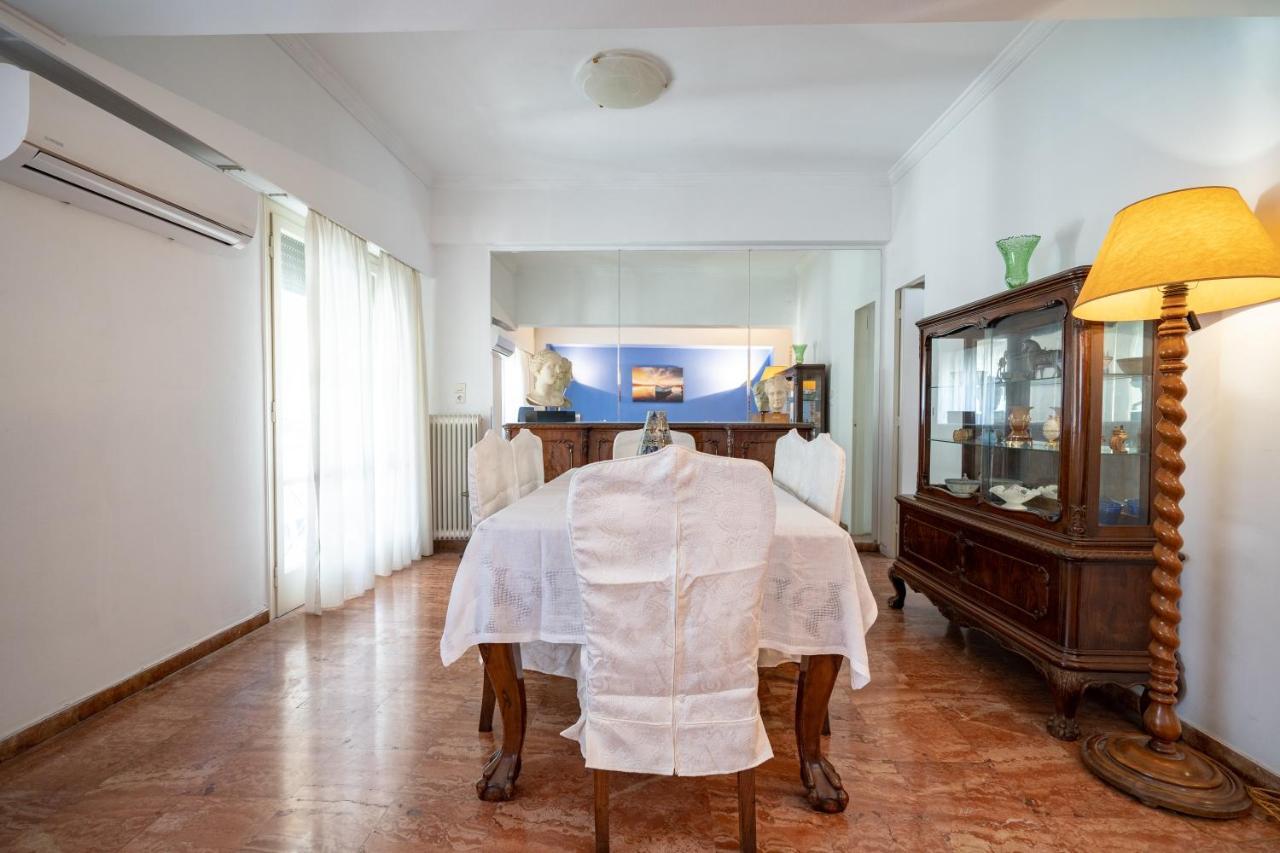 Larissa Station Metro St. 2 Bedrooms 3 Pers. Flat Athen Eksteriør bilde