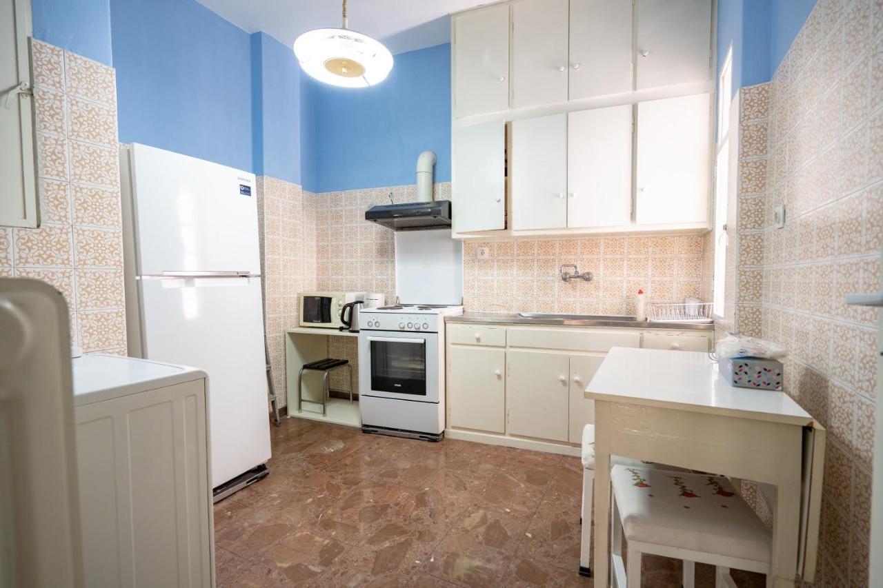 Larissa Station Metro St. 2 Bedrooms 3 Pers. Flat Athen Eksteriør bilde